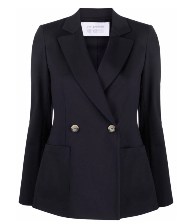 W d.b Blazer with Shoulder Pads Rayon