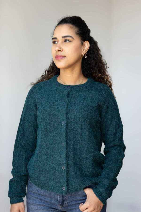 Hedda Cardi Vertical Stripe 30%WP 30%WO 40%Nylon