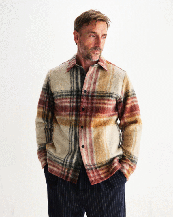 Nolan Overshirt Wool Blend Check – Bild 4